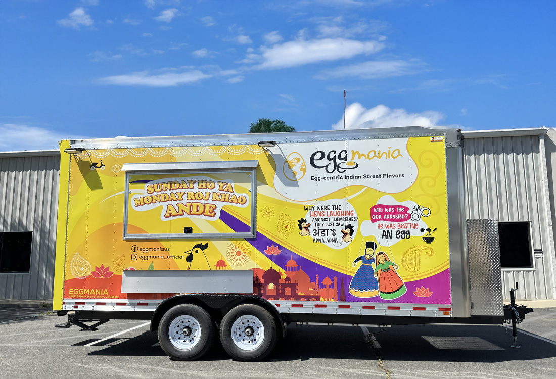 Eggmania Food Truck | Greyphyte